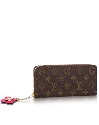 Louis Vuitton Clemence Wallet M64201 Peachblow