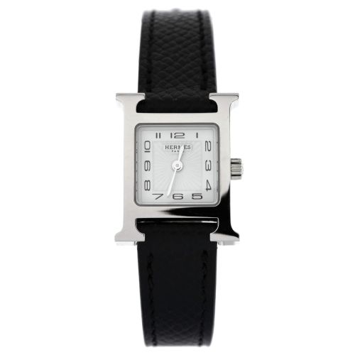 Heure H Quartz Watch Stainless Steel and Leather 17